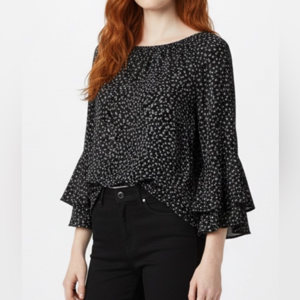 Ralph Lauren CHAPS - bell sleeve top like new
